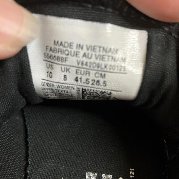 Converse All Star Shoreline Slip On Women's Black & White Sz10 NWOT - Picture 6 of 7